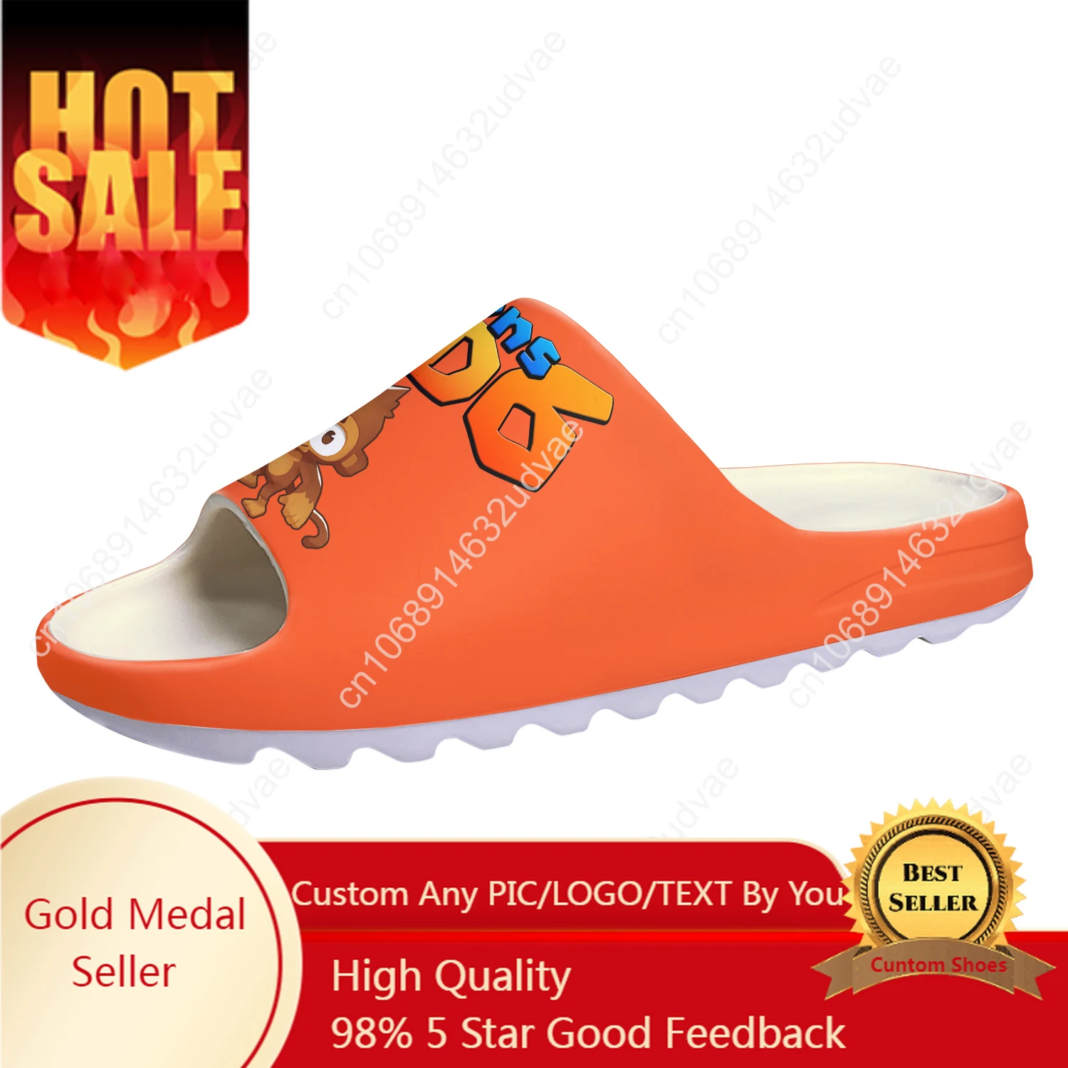 Men Shoes On - Bloons TD6 Custom Made Soft Sole