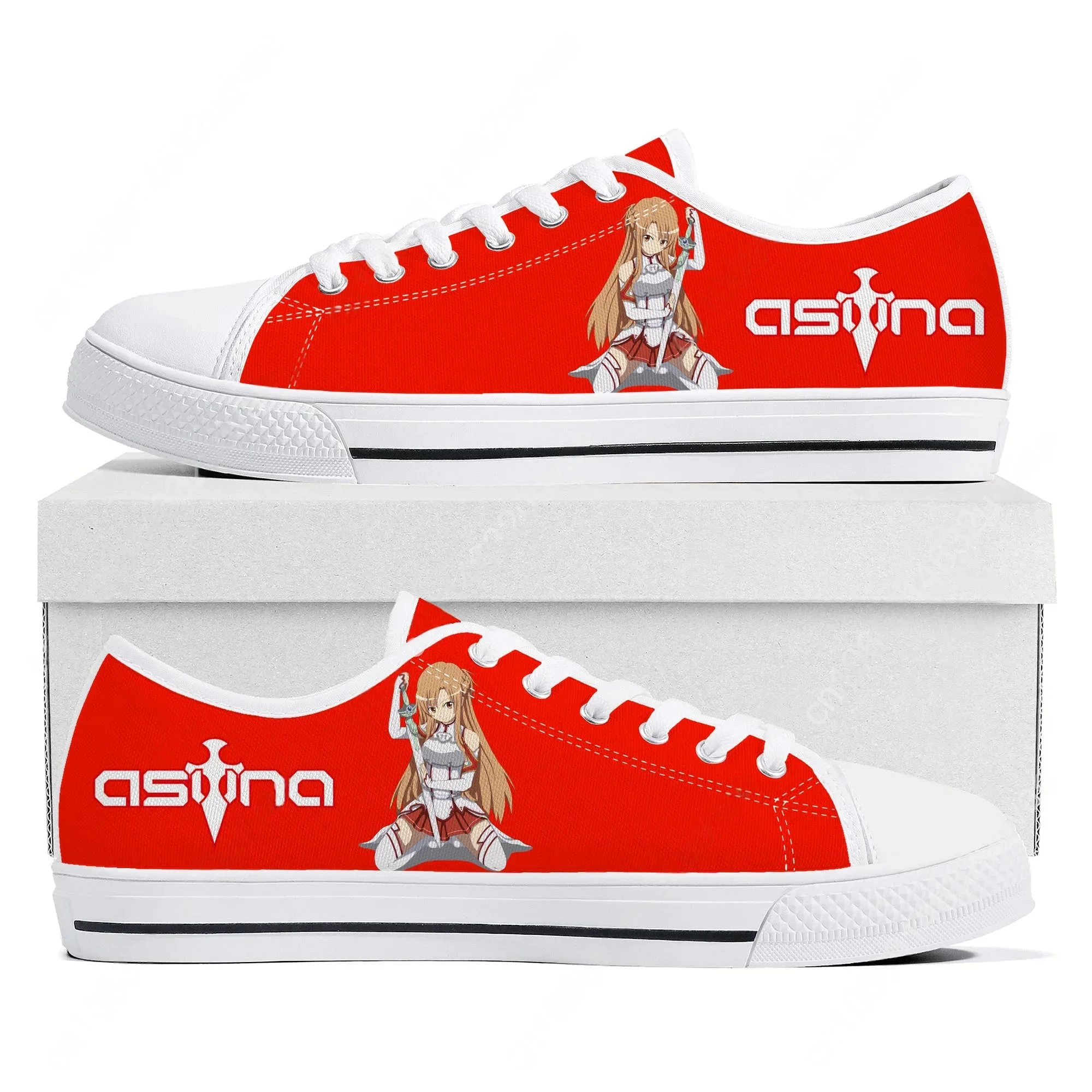 Men Shoes Online - Sword Art Online Asuna Sneakers Low