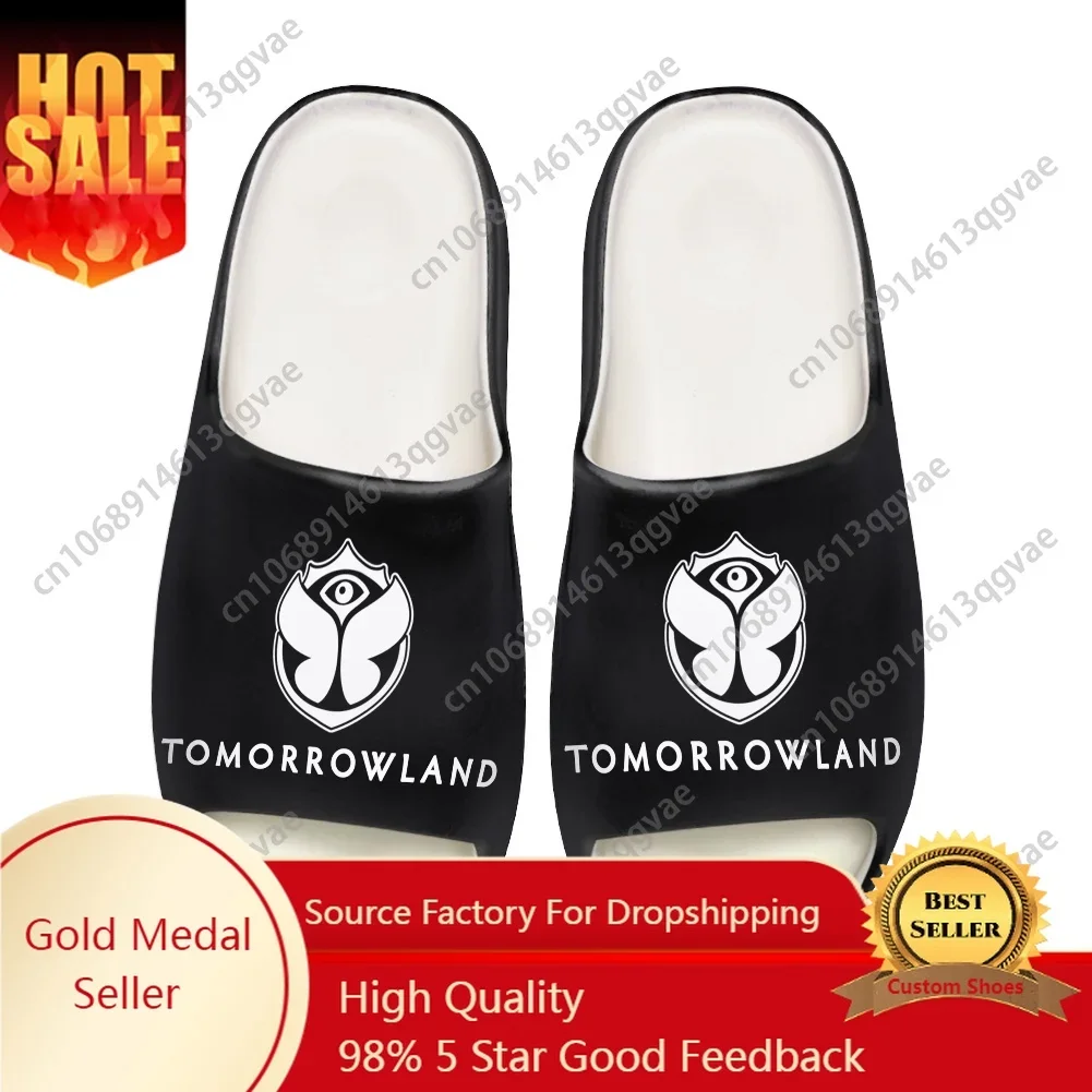 Men Shoes On - Tomorrowland Flag Music Festival Soft Sole