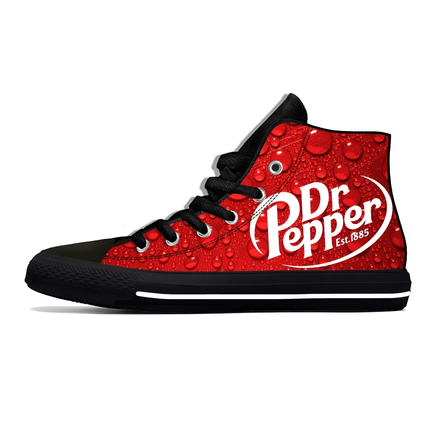 Running Shoes Lightweight - DR Pepper High Top Sneakers Mens