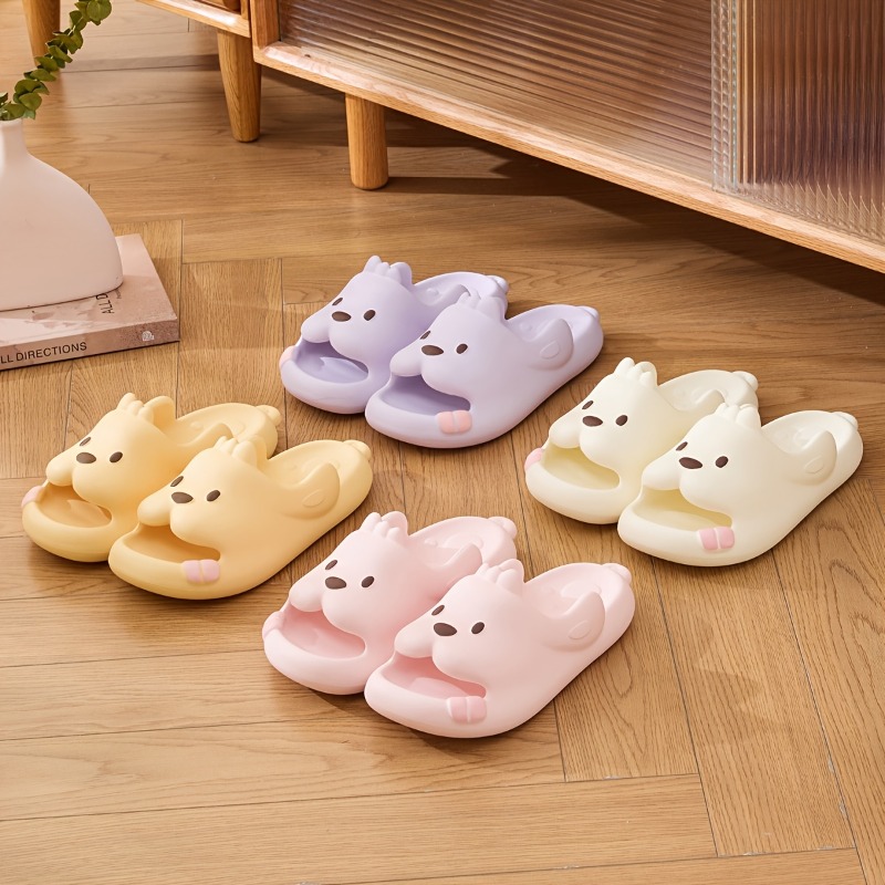 Men'S Shoes For Summer - Cute Dog Cartoon Slippers Women Men