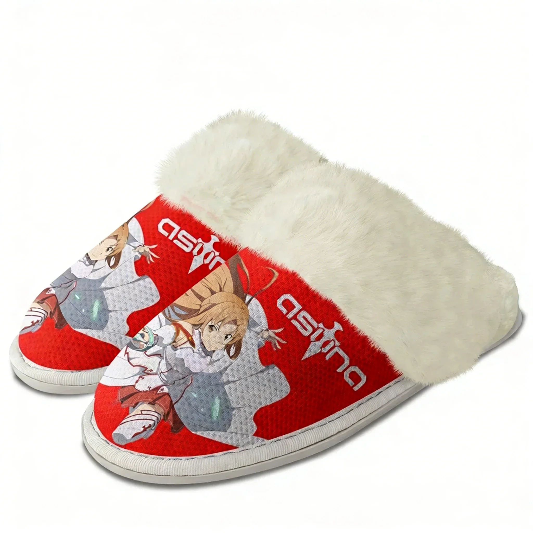 Men Shoes Online - Sword Art Online Asuna Plush Slippers