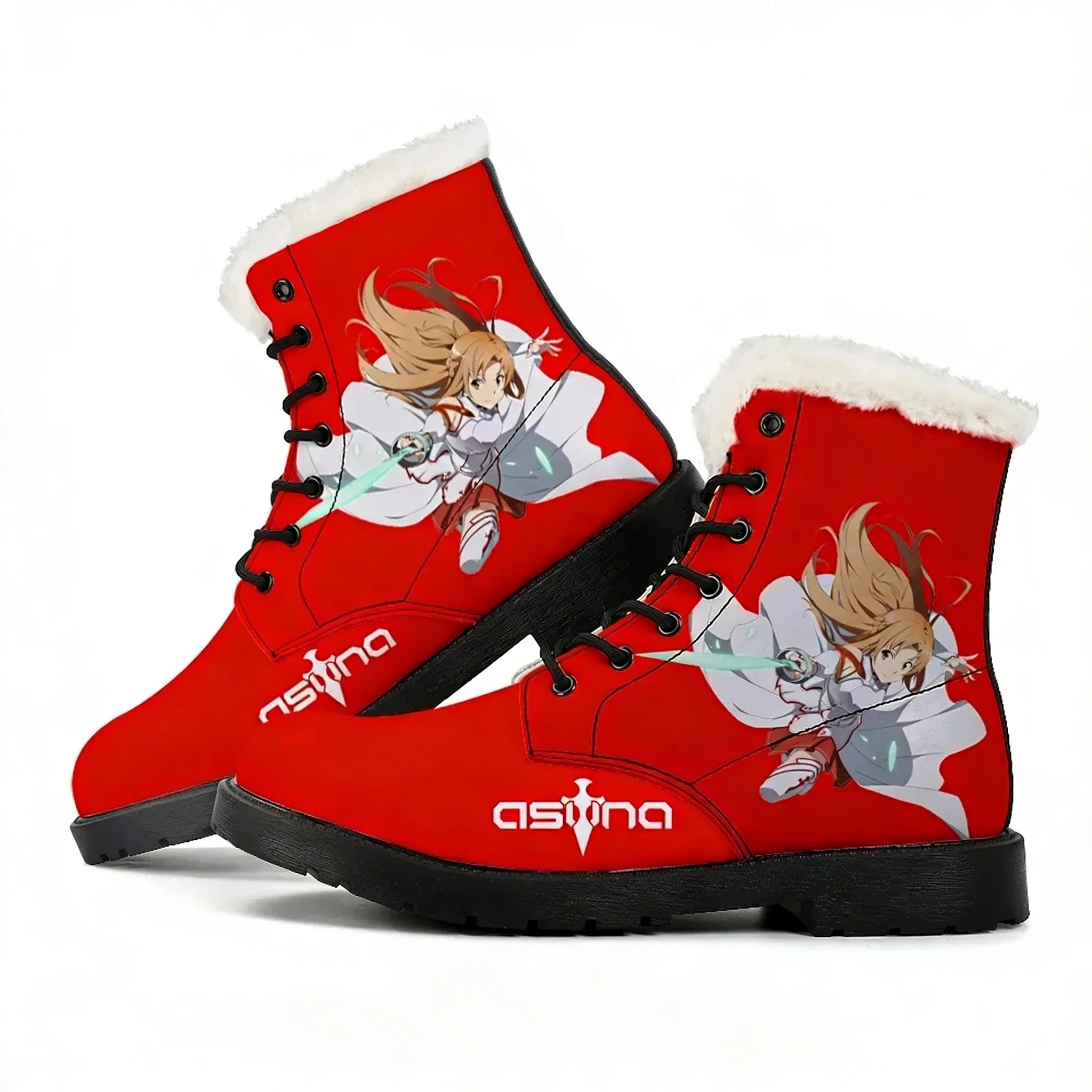 Men Shoes Online - Sword Art Online Asuna Plush Boots