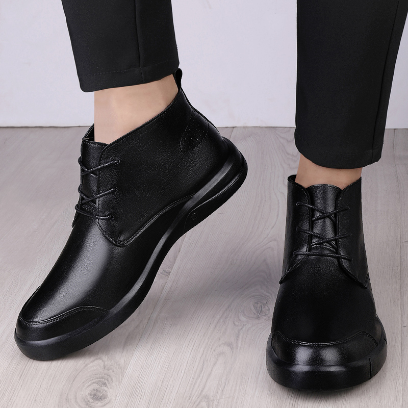 Men'S Shoes Dress Casual - Famous Luxury Ankle Boots High Quality