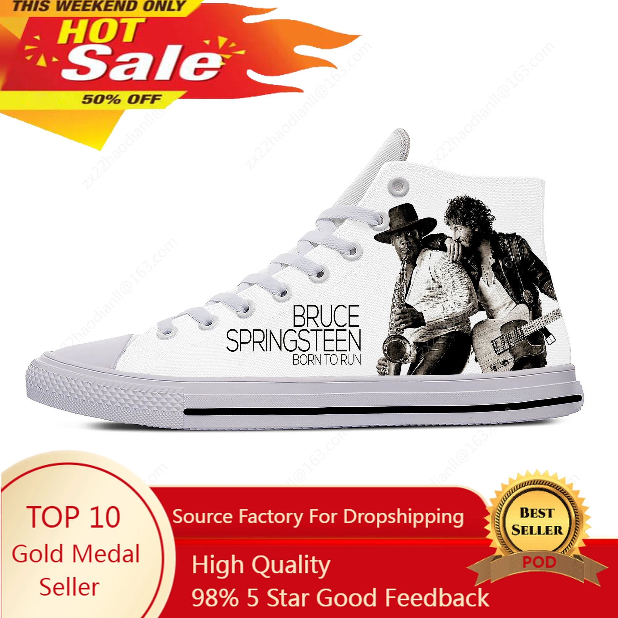 Running Shoes Lightweight - Born To Run High Top Sneakers
