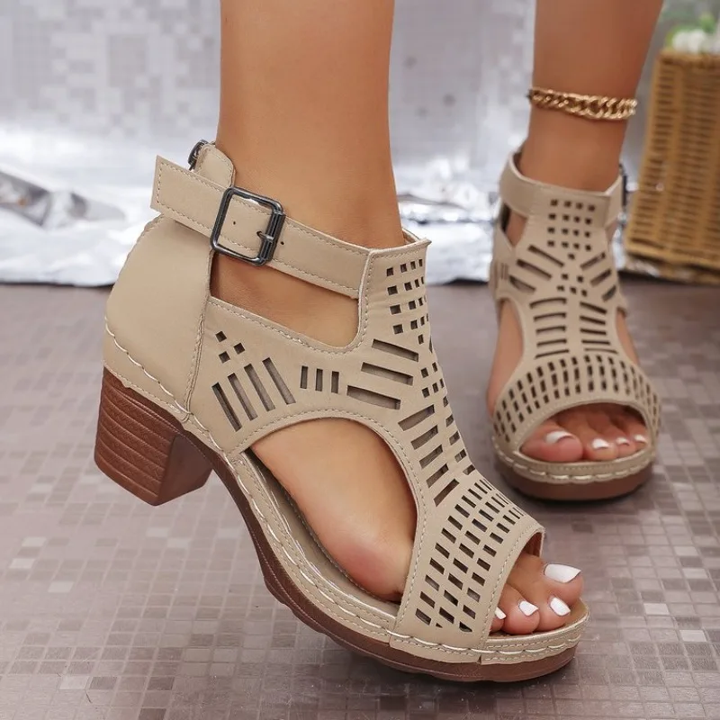 Men Shoes On Sale - Roman Style Women'S Sandals Breathable And