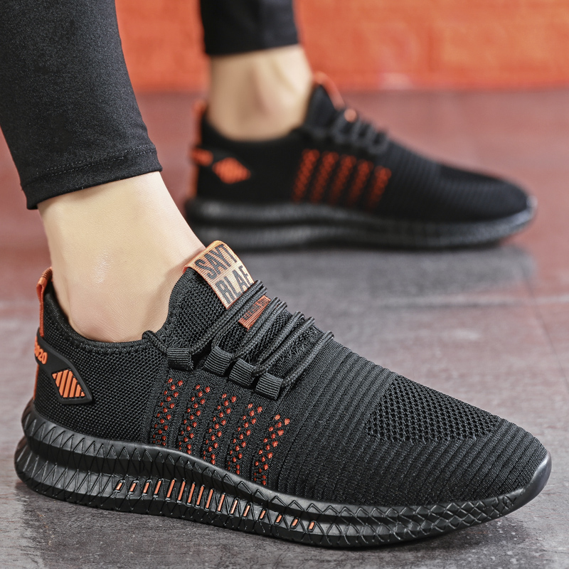 Men Shoes Runners - Fashion Men Running Shoes Breathable Mesh