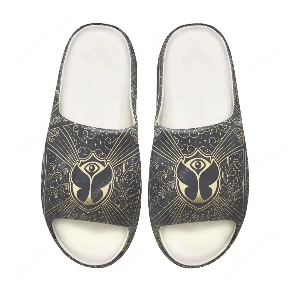 Men Shoes On - Tomorrowland Flag Music Festival Soft Sole