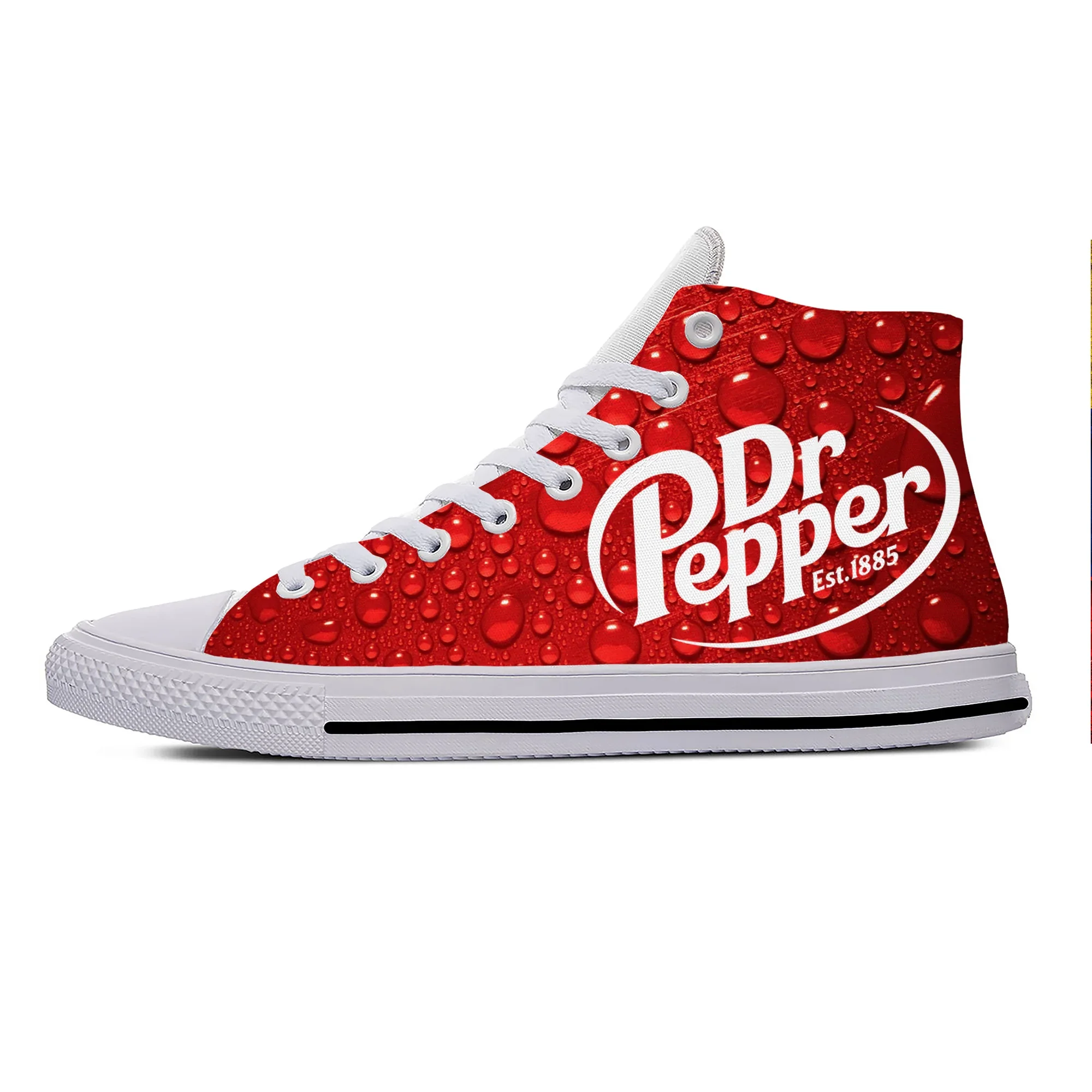 Running Shoes Lightweight - DR Pepper High Top Sneakers Mens