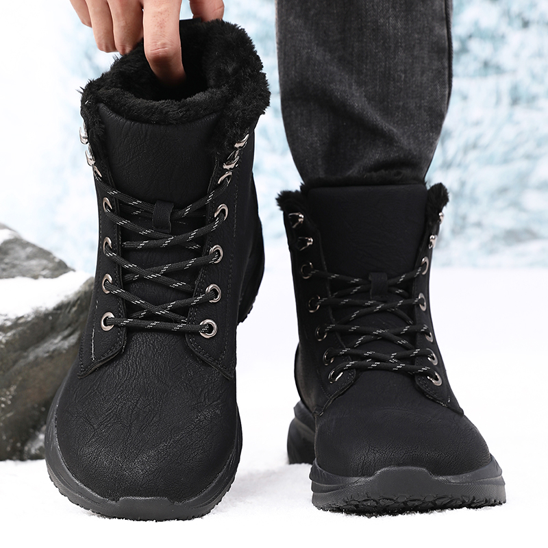 Men Winter Snow Boots for Wate - Men'S Shoes For Running recension och pris