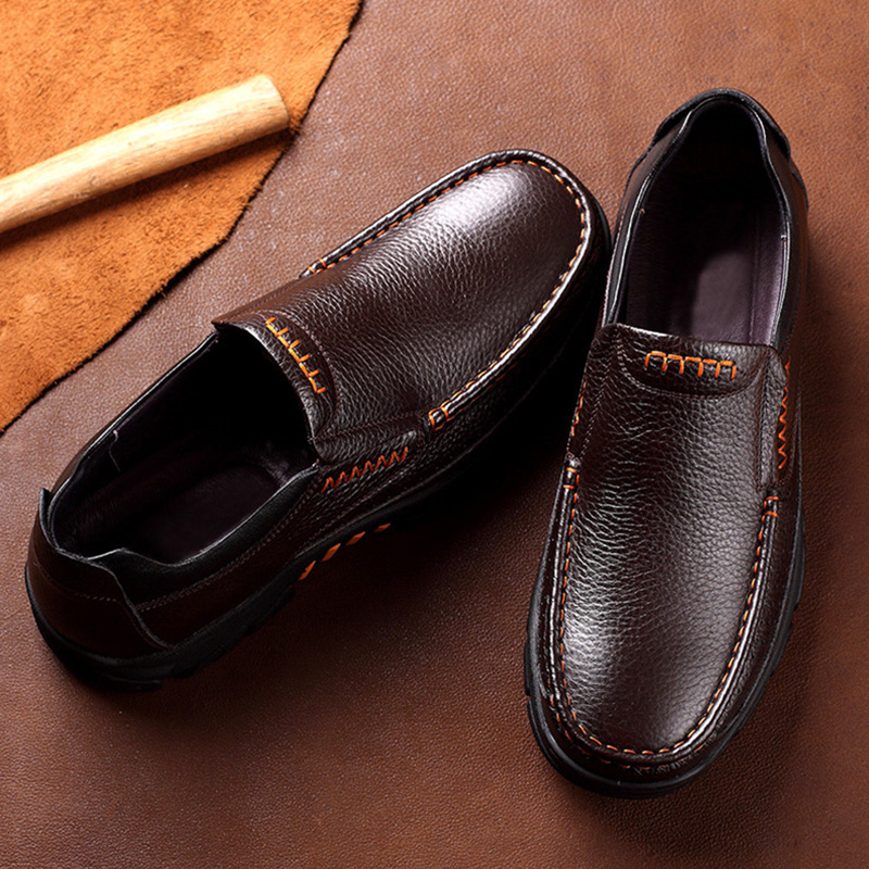 Genuine Leather Shoes Men Brog - Men'S Shoes Brogues recension och pris