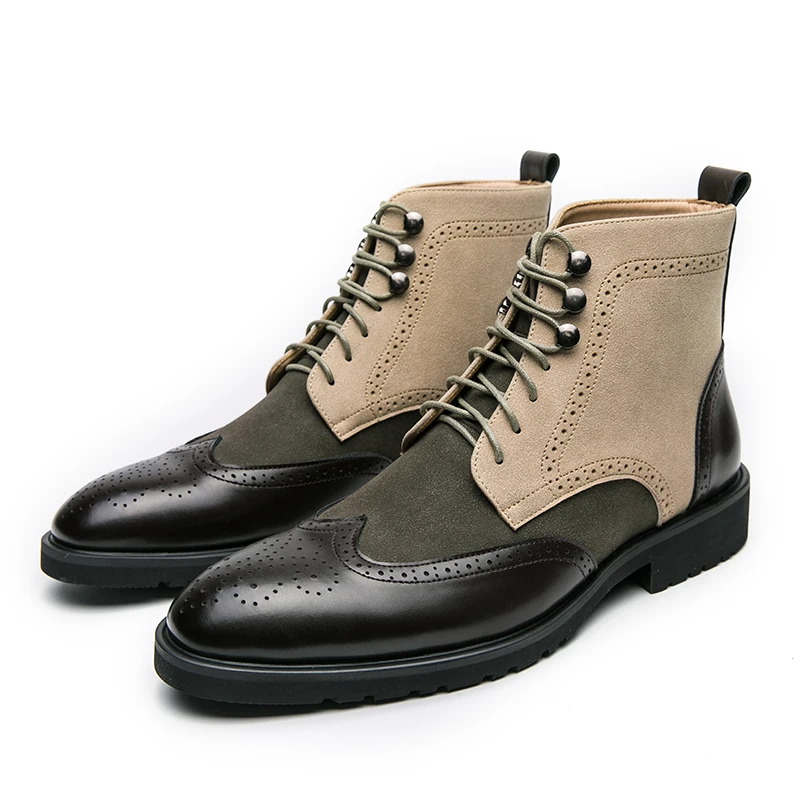 Retro Black High Top Men's Bro - Men'S Shoes Brogues recension och pris