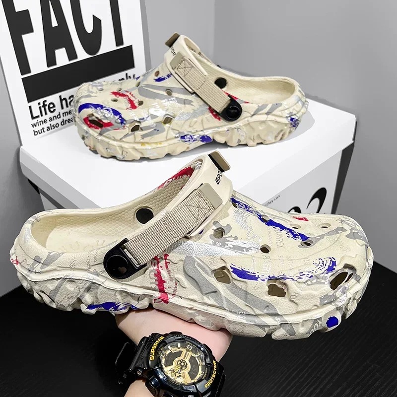 1Pair Plus Size 48 49 Men Brea - Men'S Shoes Crocs recension och pris
