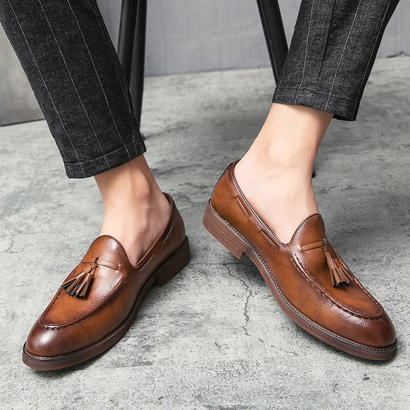 New high quality pointed casua - Men'S Shoes Brogues recension och pris