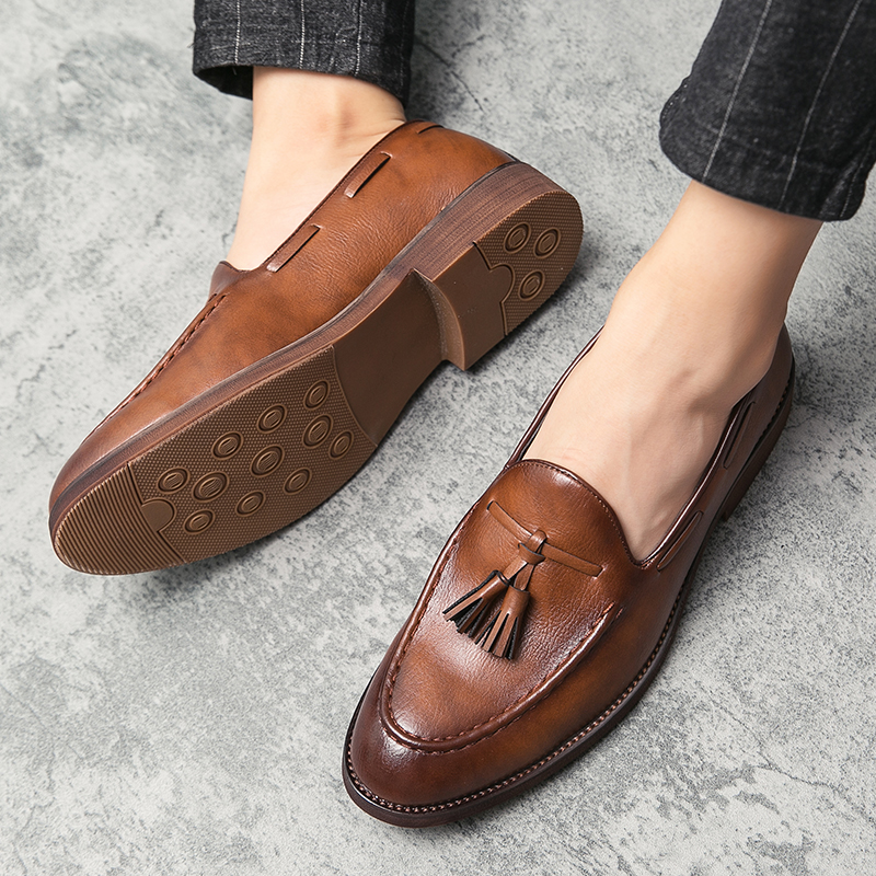New high quality pointed casua - Men'S Shoes Brogues recension och pris