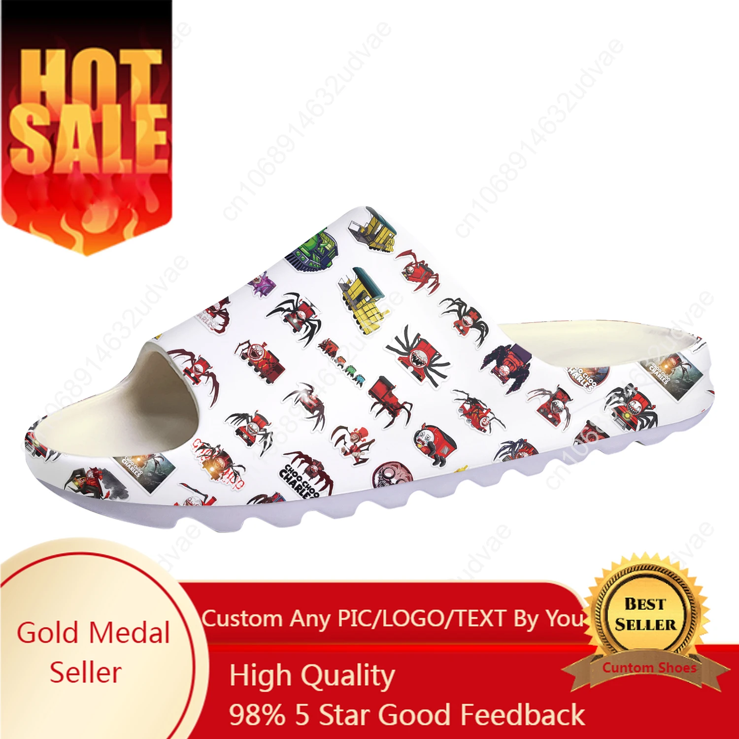 Choo Choo Charles Custom Made  - Men Shoes On recension och pris
