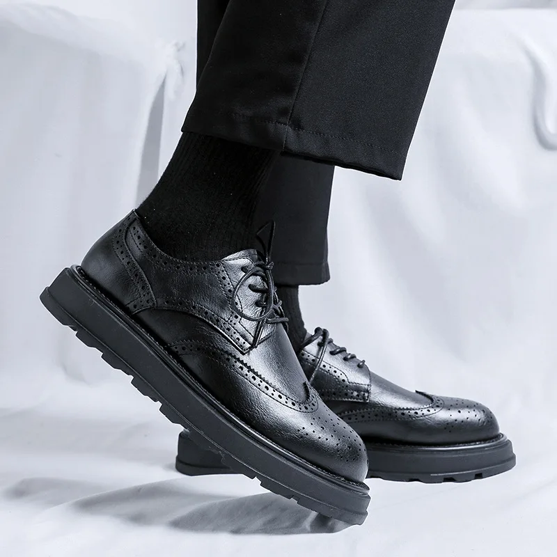 New Spring Autumn Vintage Brit - Men'S Shoes Brogues recension och pris