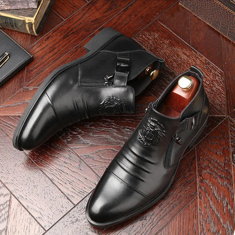 202Autumn High Quality Men Ank - Men'S Shoes Dress Casual recension och pris