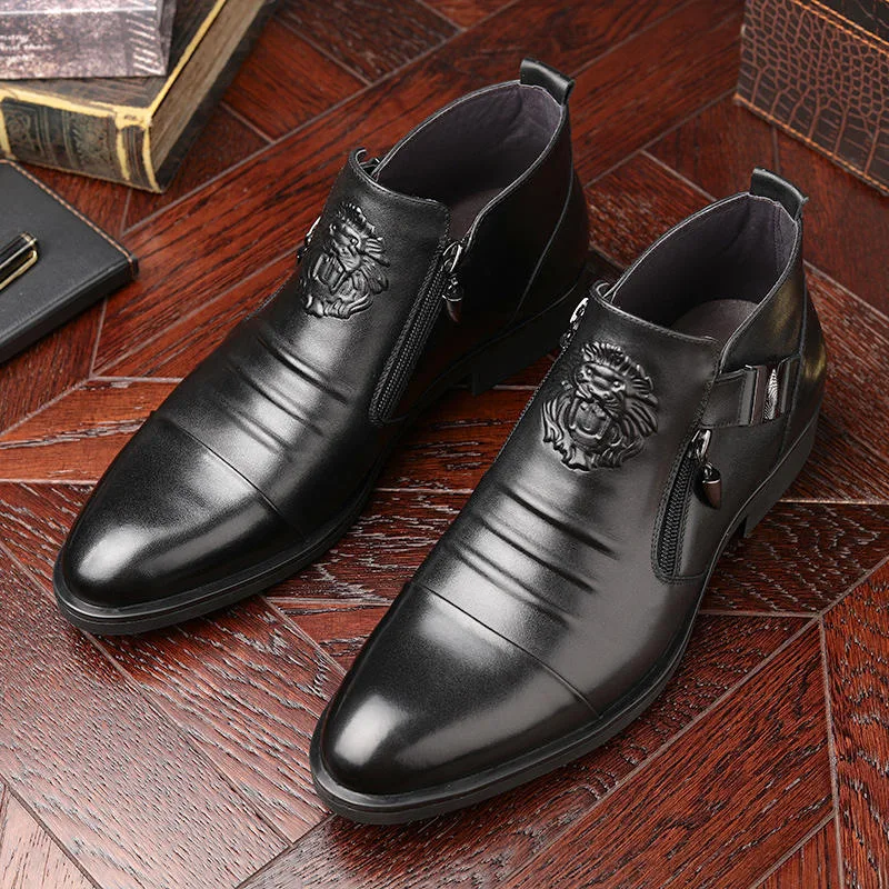 202Autumn High Quality Men Ank - Men'S Shoes Dress Casual recension och pris