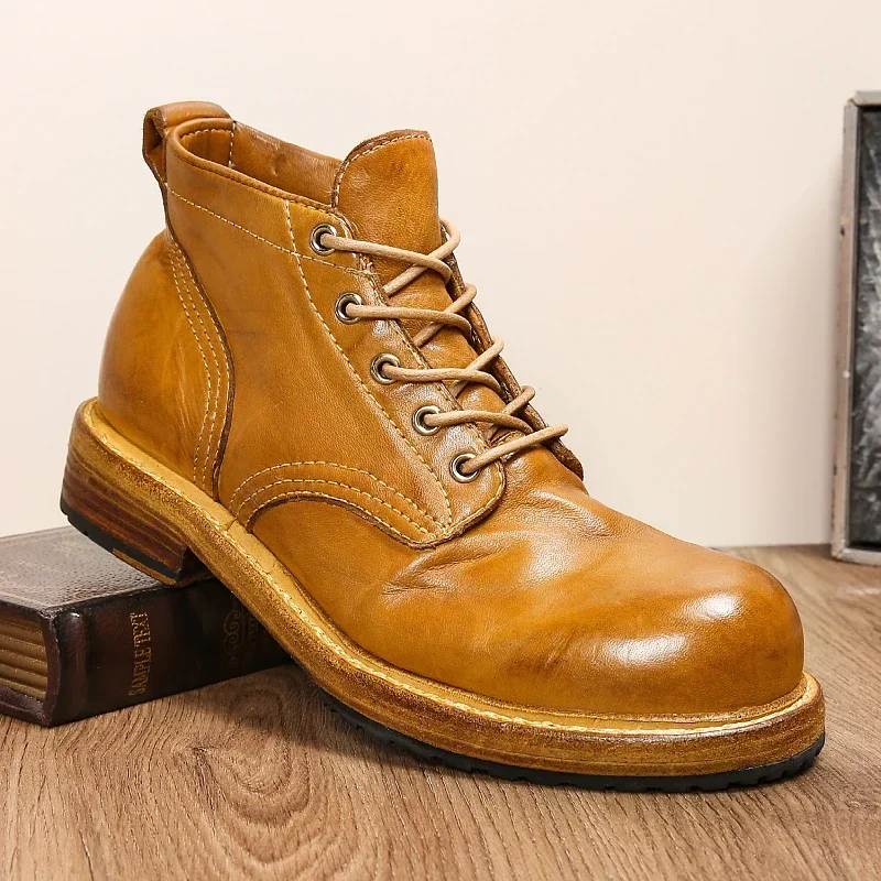 Goodyear-Boots Leather Shoes M - Men'S Shoes Dress Casual recension och pris