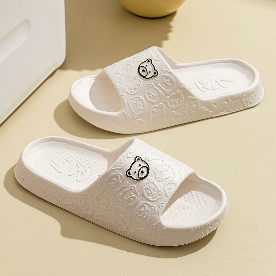Printting Cute Bear Women Slip - Men'S Shoes For Summer recension och pris