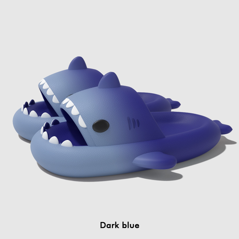 Cute Cartoon Shark Slippers Fo - Men'S Shoes For Summer recension och pris