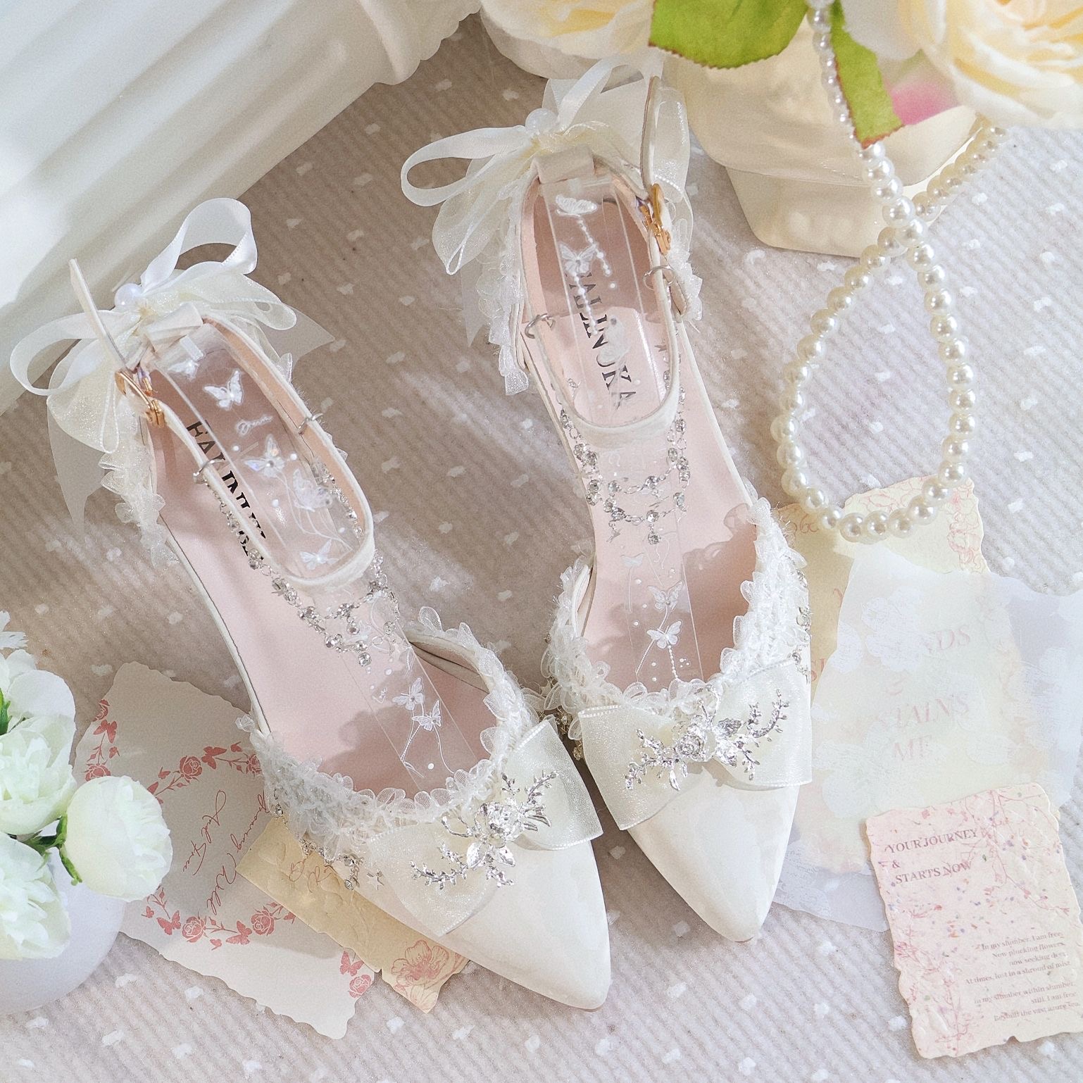 Lolita Female Shoes Heels Whit - Men Shoes H&M recension och pris