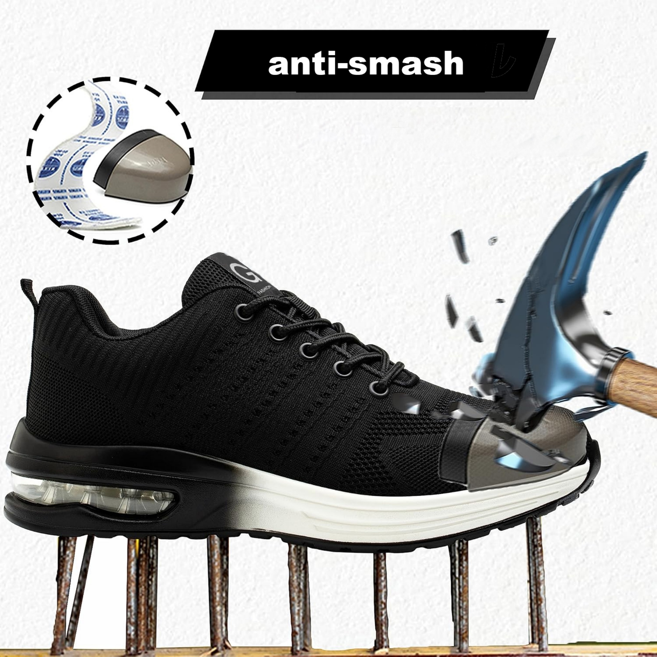 Indestructible Safety Shoes Fo - Men Shoes On Sale recension och pris