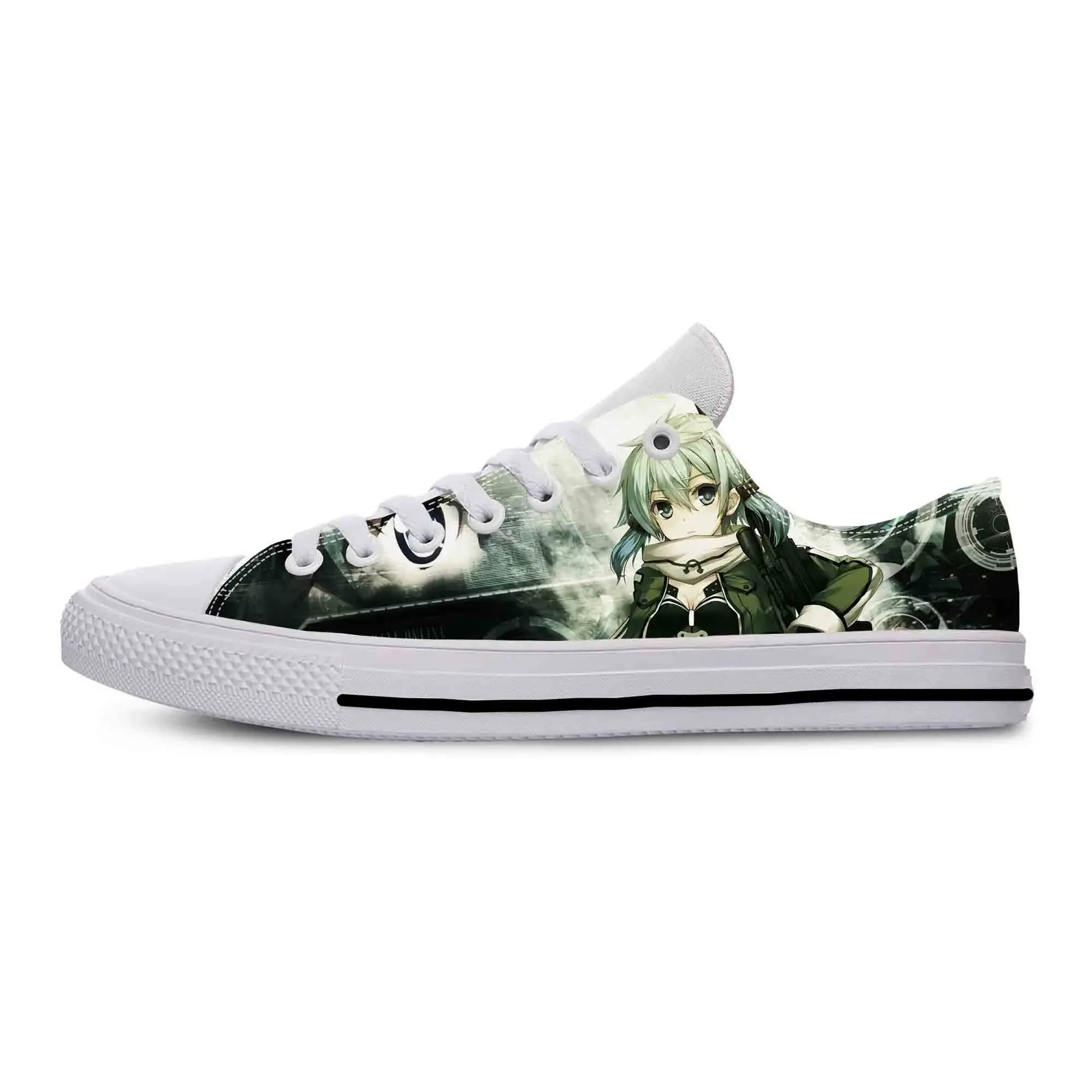 Anime Cartoon Manga Sinon Asad - Men Shoes Online recension och pris