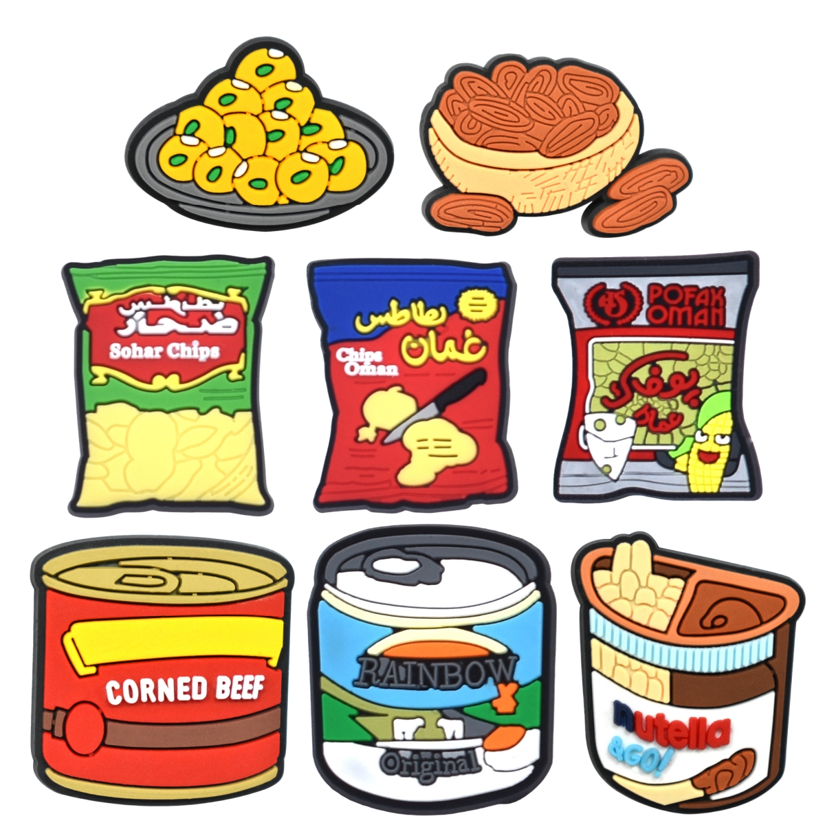 32PCS Food Shoe Charms for Cro - Men'S Shoes Crocs recension och pris