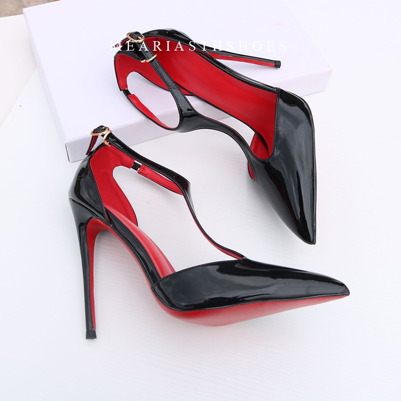 Sexy Red Sole Sandals Pointed- - Men Shoes H&M recension och pris