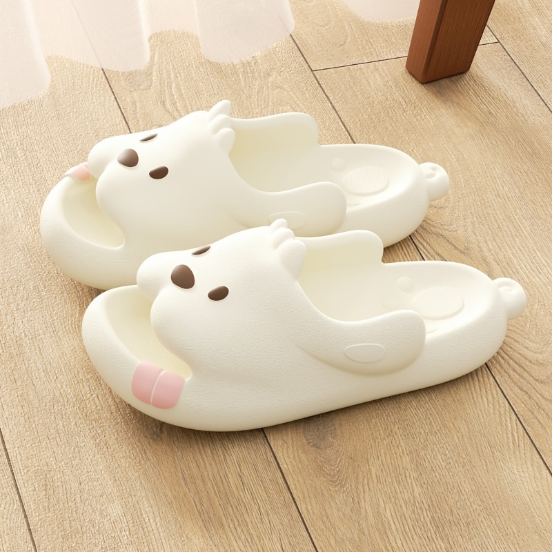Cute Dog Cartoon Slippers Wome - Men'S Shoes For Summer recension och pris