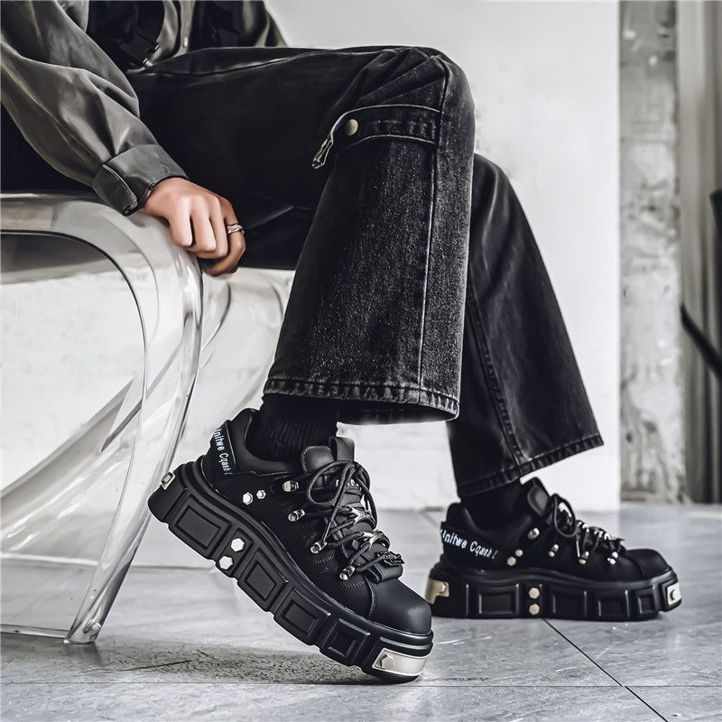 2026 New Men Chunky Platform R - Men'S Shoes Dress Casual recension och pris
