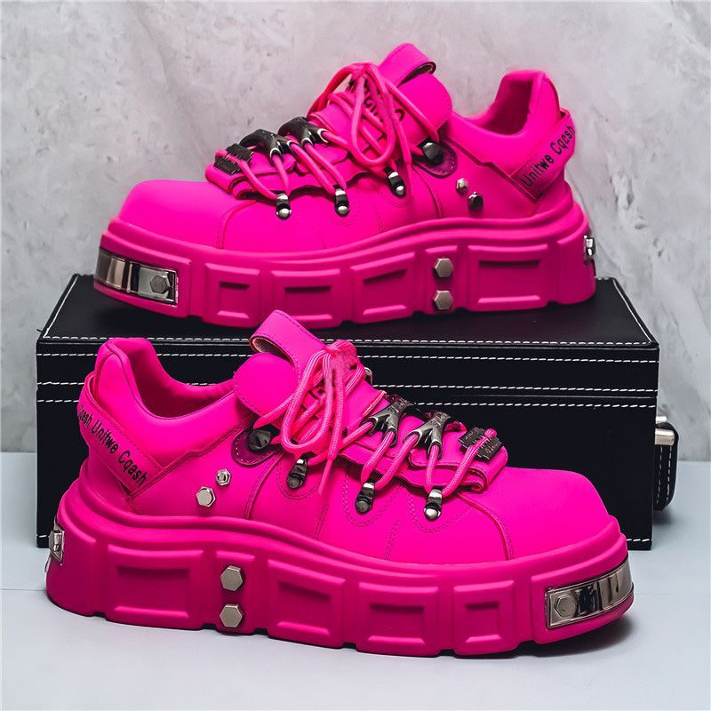 2026 New Men Chunky Platform R - Men'S Shoes Dress Casual recension och pris