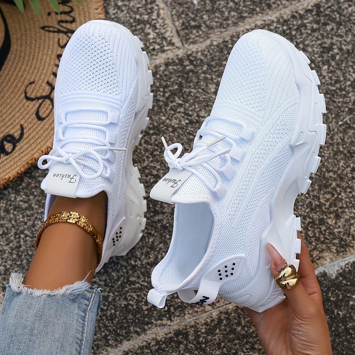 Breathable Knit Sneakers Fashi - Men Shoes On Sale recension och pris
