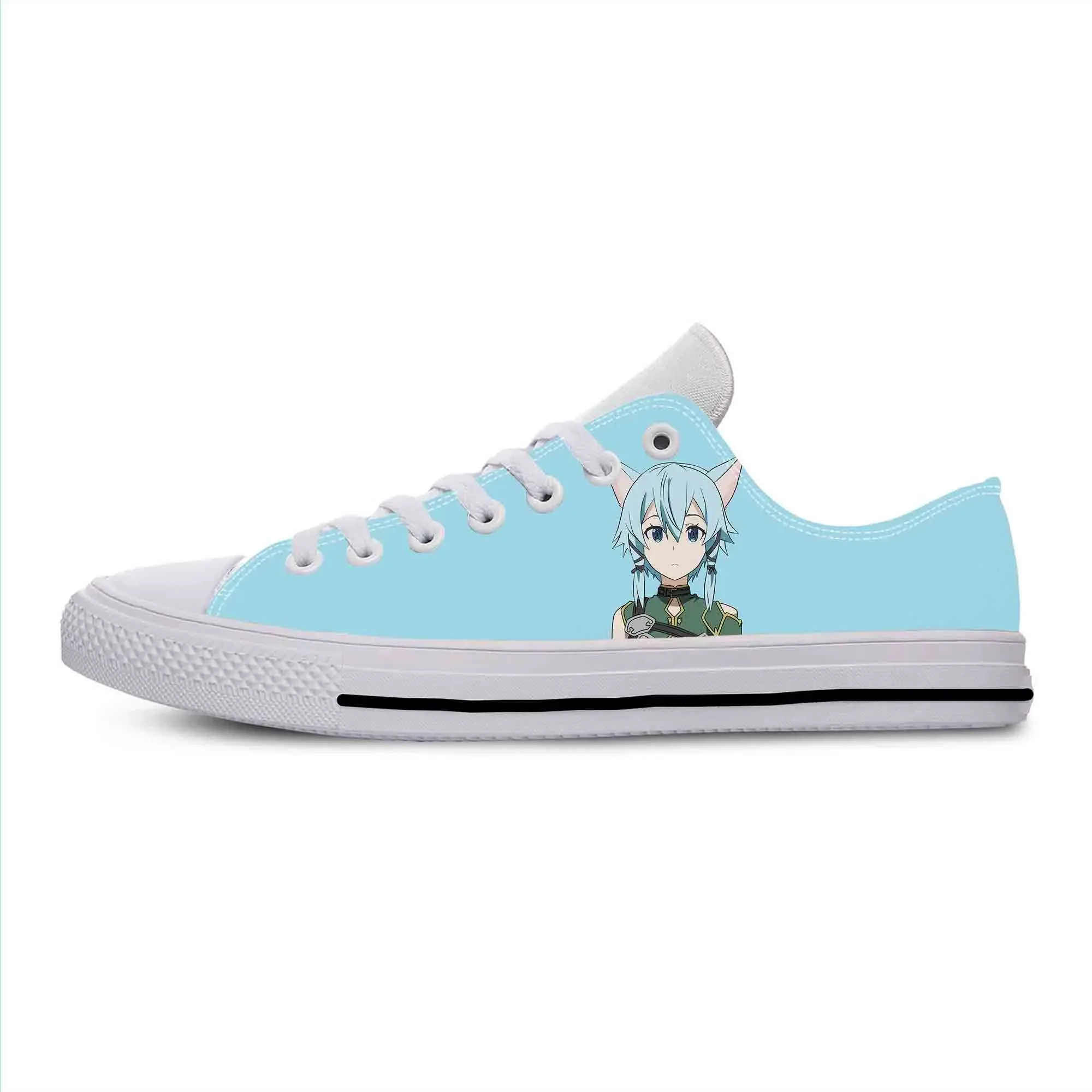 Anime Cartoon Manga Sinon Asad - Men Shoes Online recension och pris