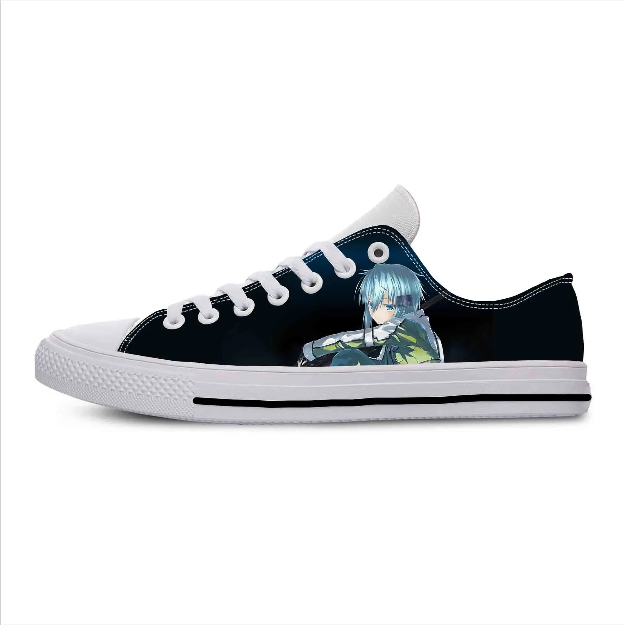Anime Cartoon Manga Sinon Asad - Men Shoes Online recension och pris
