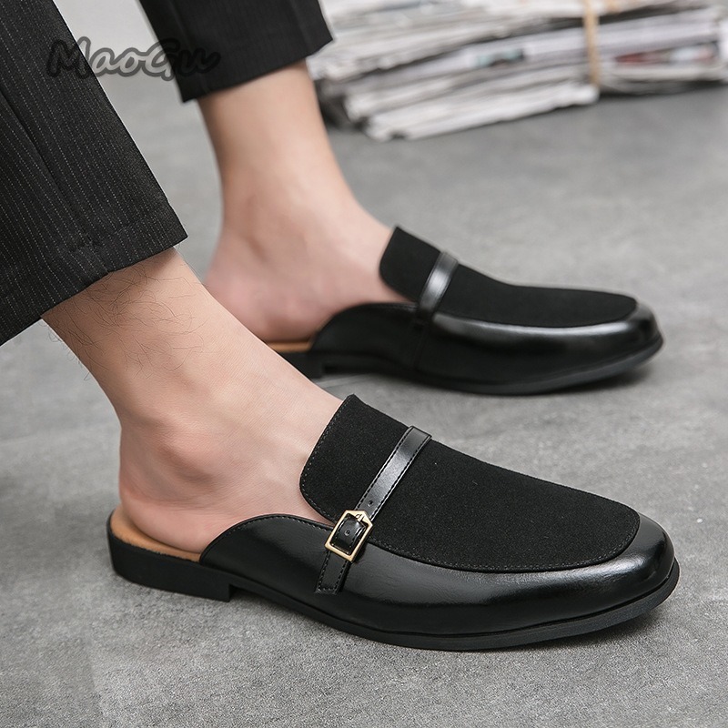 Men's Pantuflas Faux Leather & - Men'S Shoes Dress Casual recension och pris