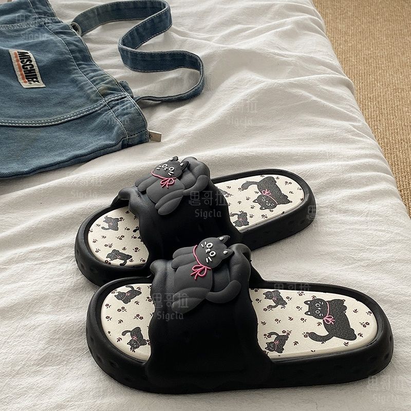 Printting Cute Bear Women Slip - Men'S Shoes For Summer recension och pris
