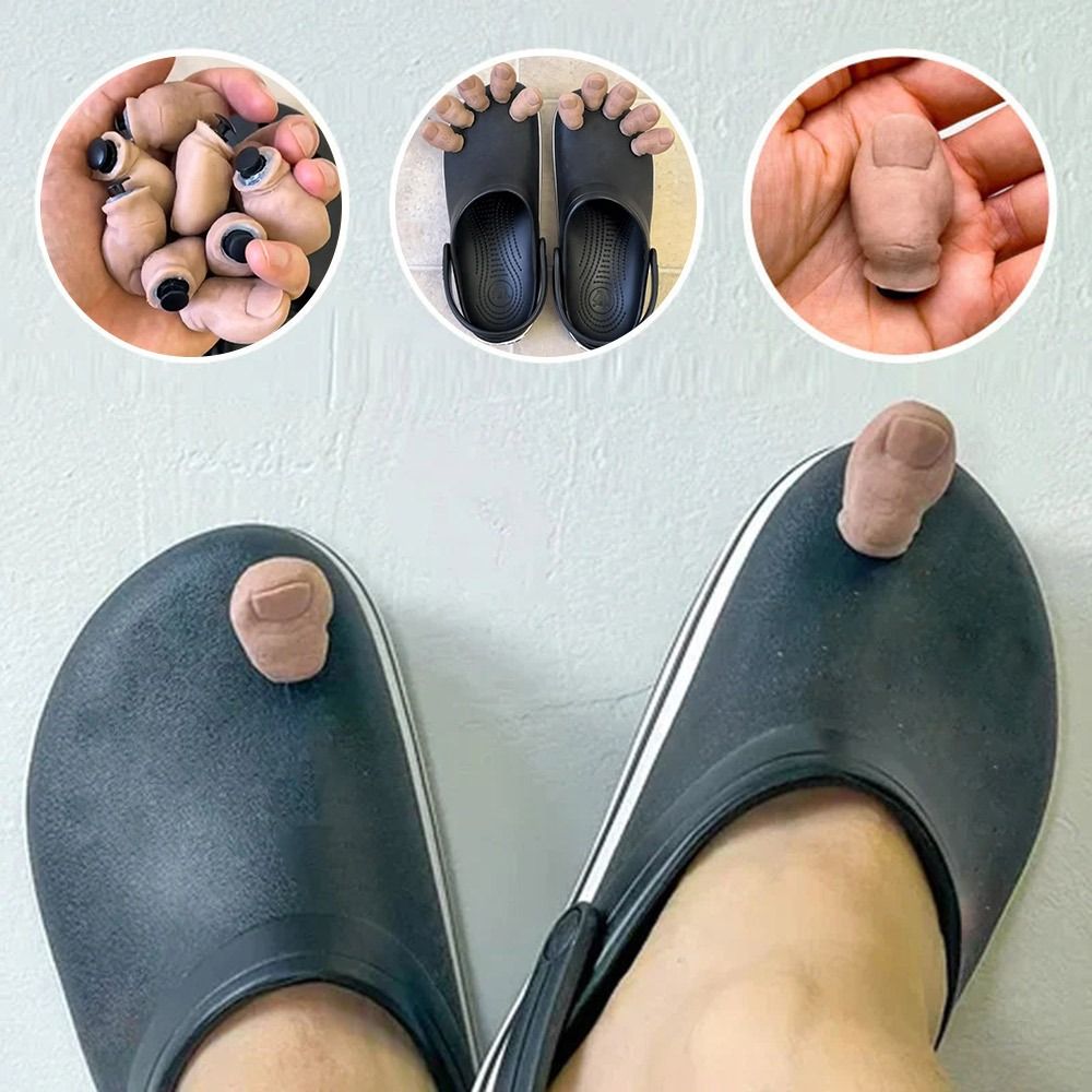 Funny Toe Shoe Charms DIY Mini - Men'S Shoes Crocs recension och pris
