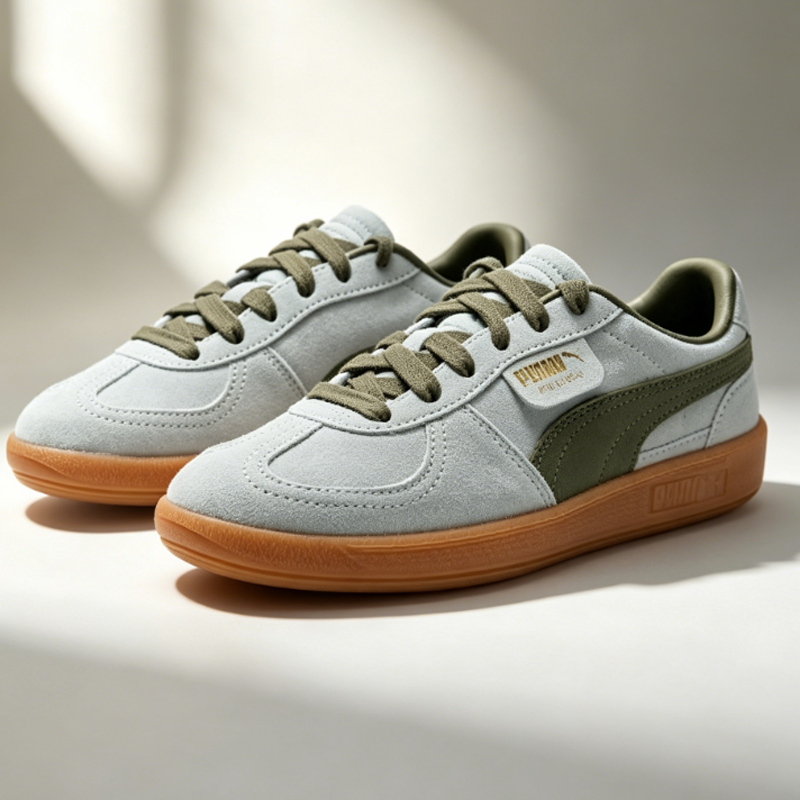 Light Grey Olive Green Puma Su - Men'S Shoes Puma Sneakers recension och pris