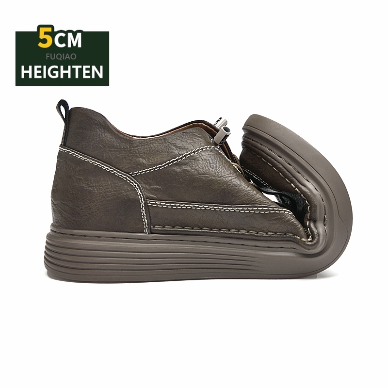 5cm Height Increase Leather Sh - Men'S Shoes To Increase Height recension och pris