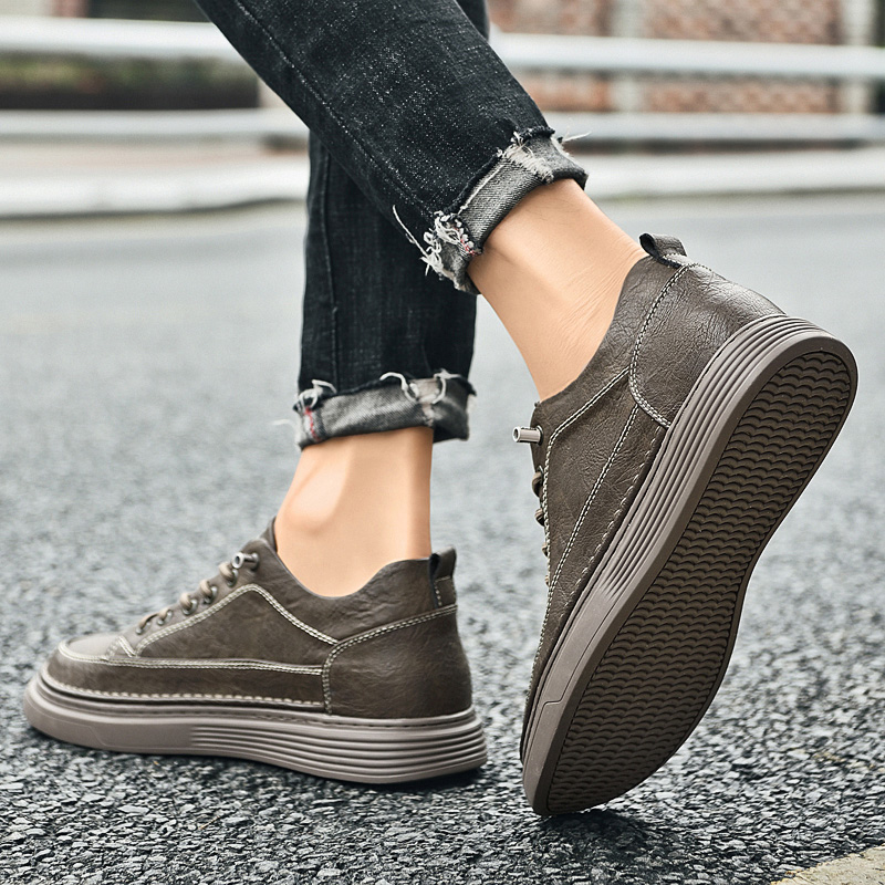 5cm Height Increase Leather Sh - Men'S Shoes To Increase Height recension och pris