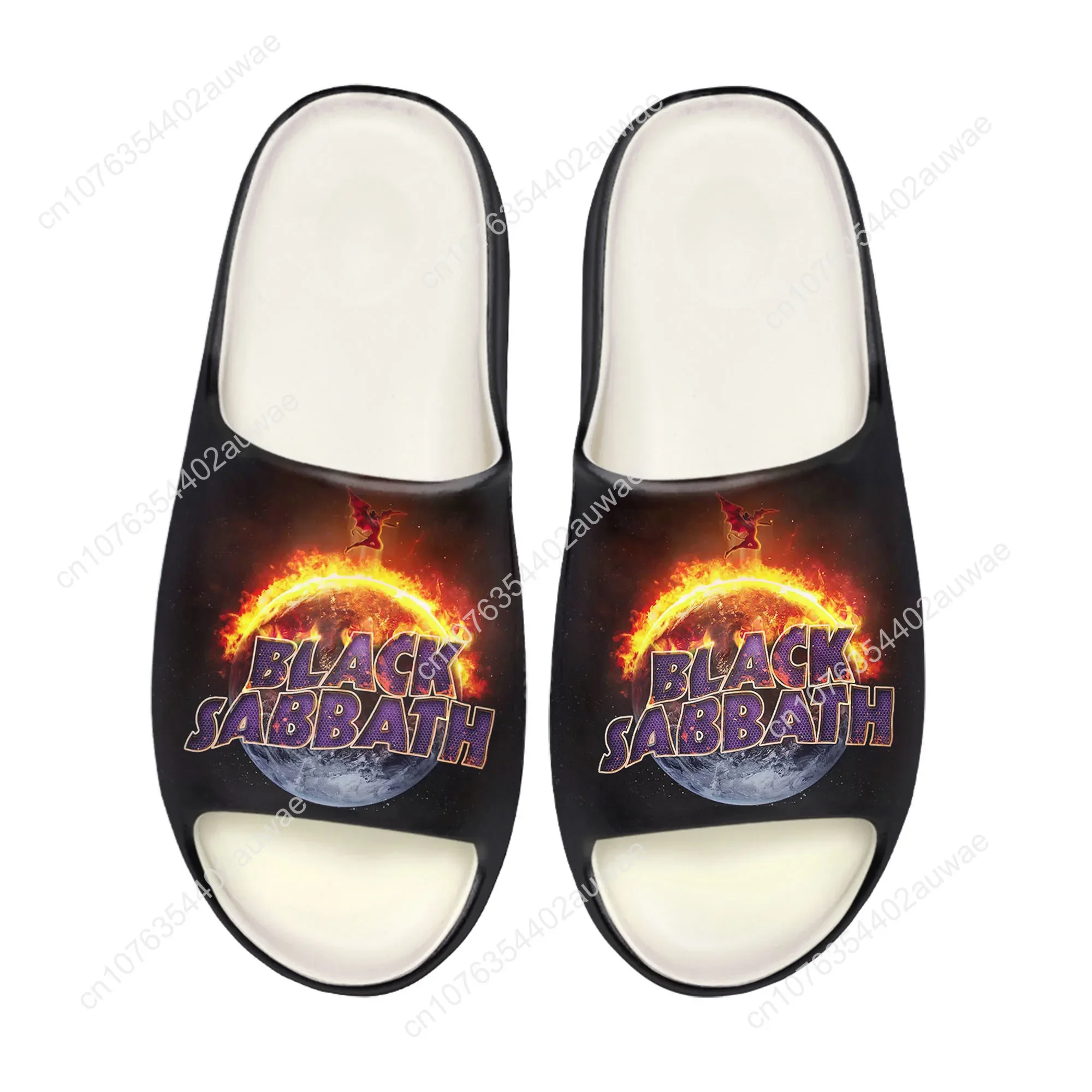 Black Heavy Metal Band Sabbath - Men Shoes On recension och pris