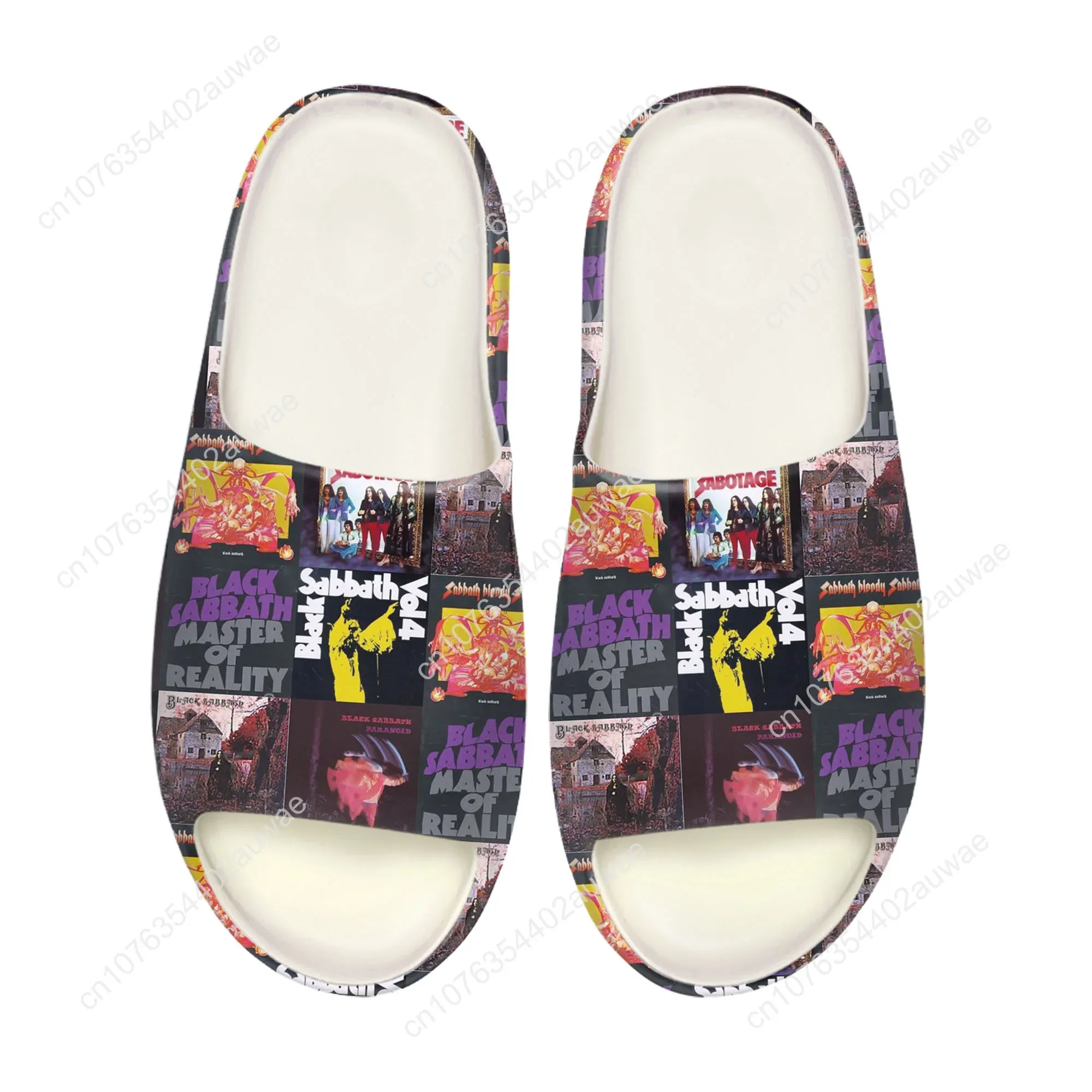Black Heavy Metal Band Sabbath - Men Shoes On recension och pris