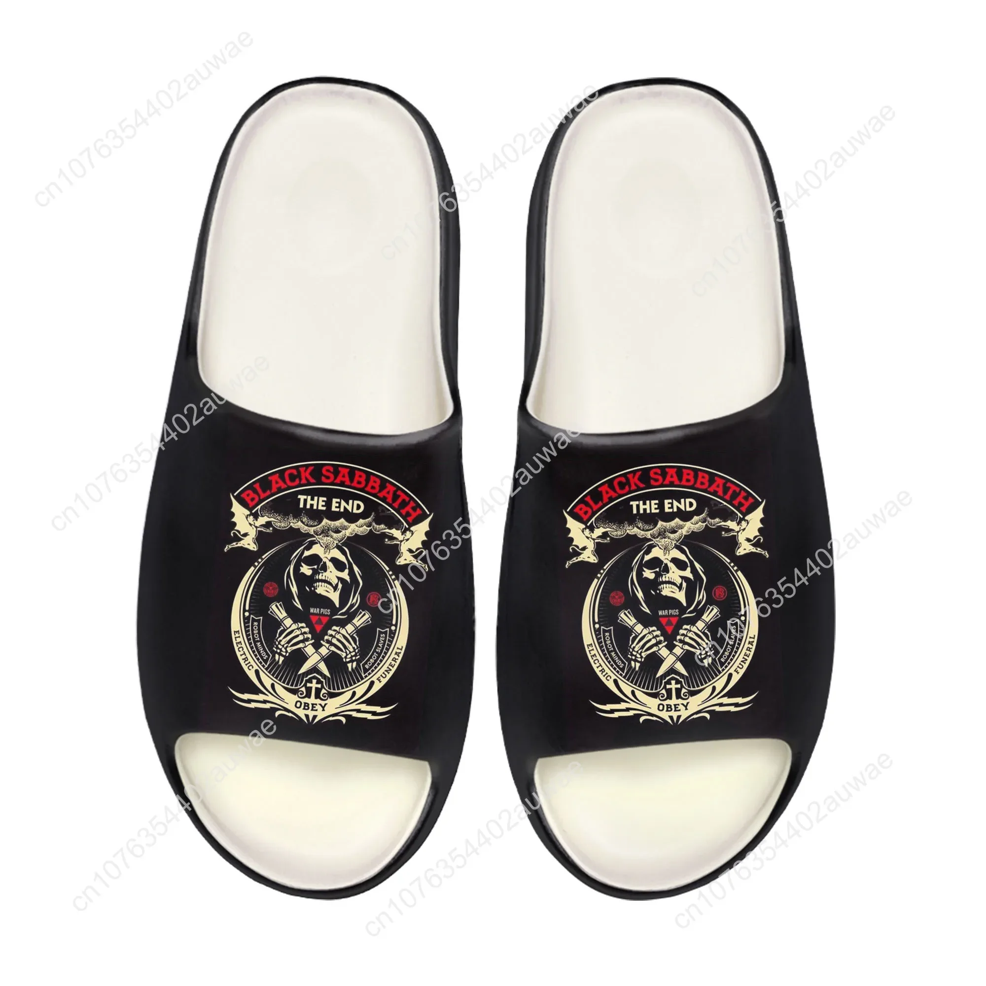 Black Heavy Metal Band Sabbath - Men Shoes On recension och pris