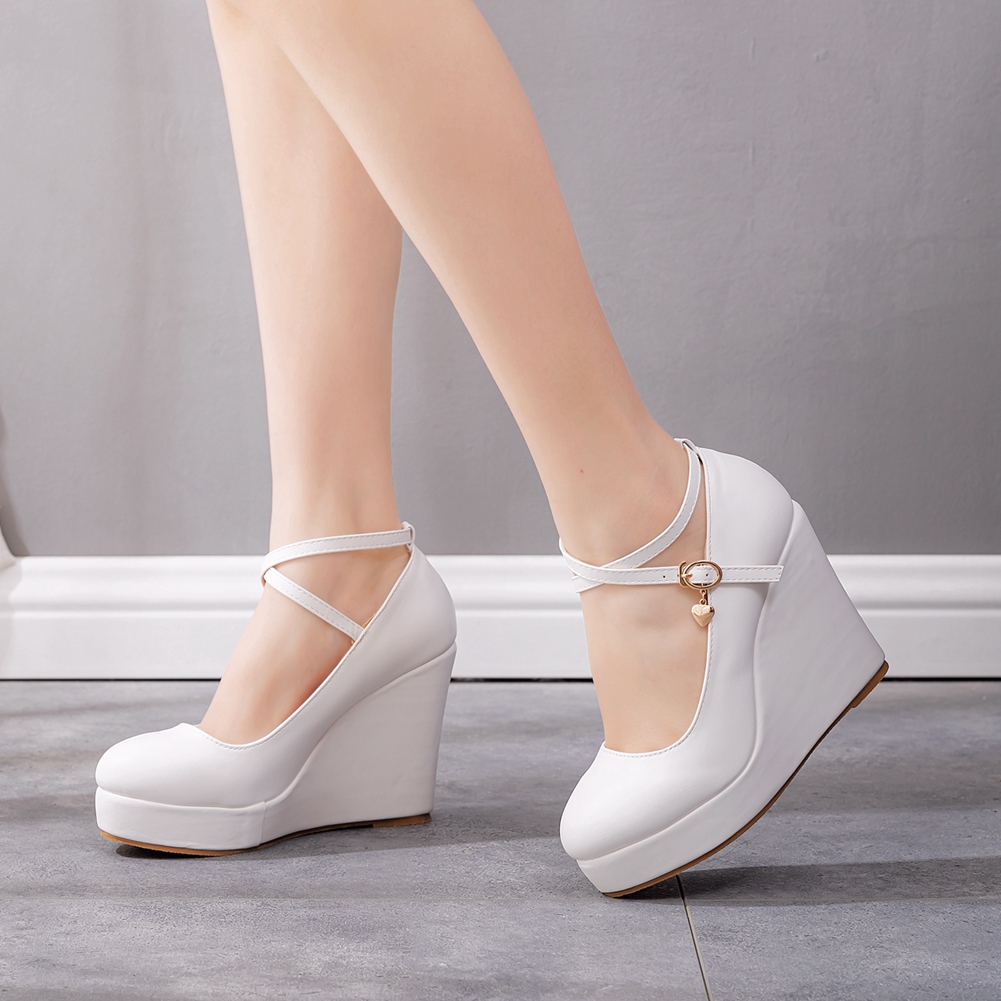 Women's Platform Wedges High H - Men'S Shoes Dress Casual recension och pris