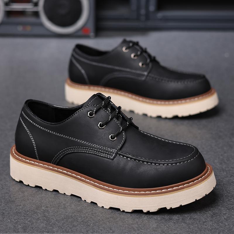 Men's Leather Casual Dress Sho - Men'S Shoes Dress Casual recension och pris