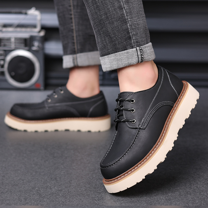 Men's Leather Casual Dress Sho - Men'S Shoes Dress Casual recension och pris