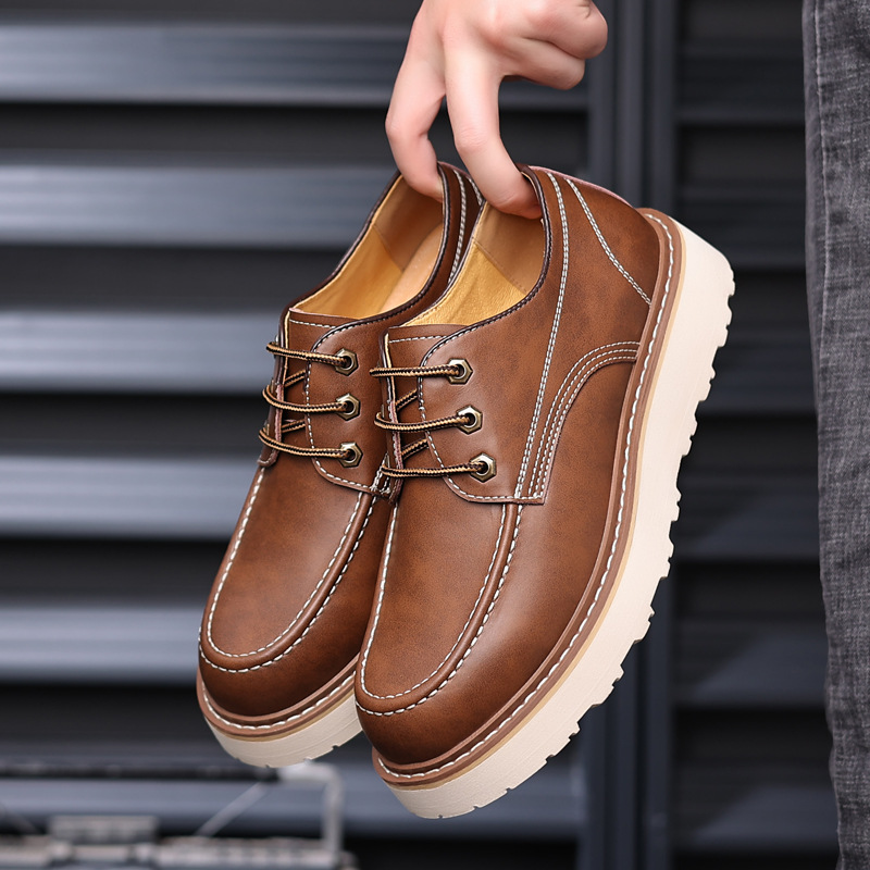 Men's Leather Casual Dress Sho - Men'S Shoes Dress Casual recension och pris